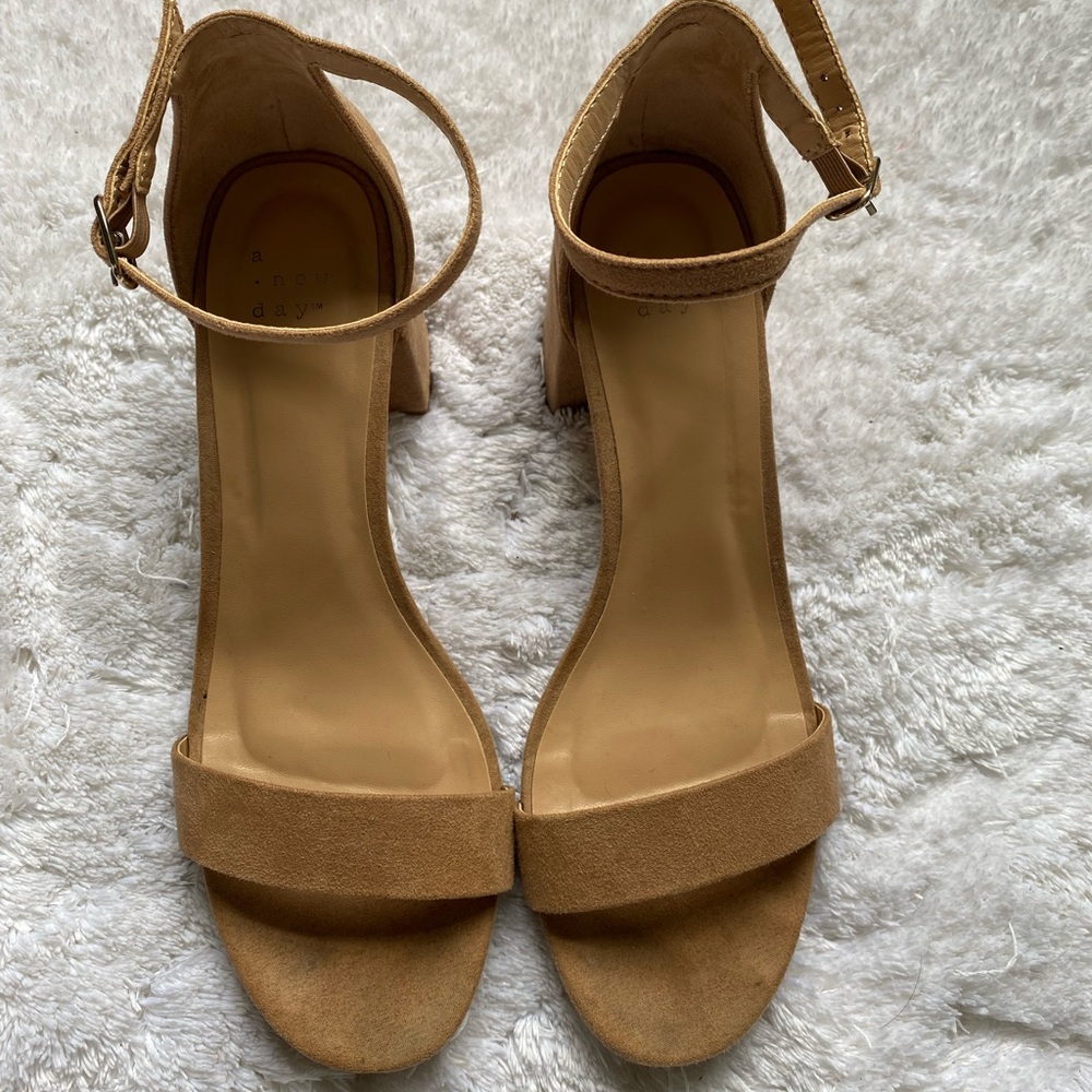 Nude Strappy Heels